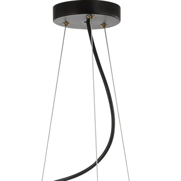 Eugenio Adjustable Metal LED Chandelier - JONATHAN Y